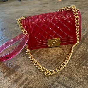 Le Miel jelly cross body bag